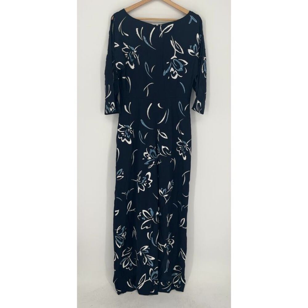 Ralph Lauren Purple Label Embellished Crepe Hollins Jumpsuit